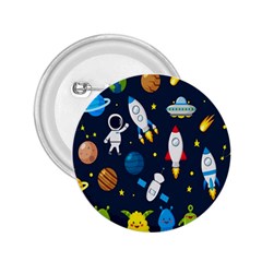 Big Set Cute Astronauts Space Planets Stars Aliens Rockets Ufo Constellations Satellite Moon Rover 2 25  Buttons