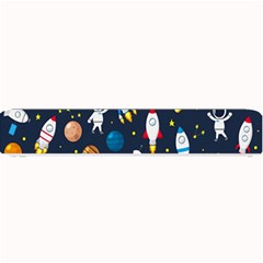 Big Set Cute Astronauts Space Planets Stars Aliens Rockets Ufo Constellations Satellite Moon Rover Small Bar Mat