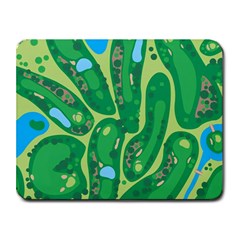 Golf Course Par Golf Course Green Small Mousepad