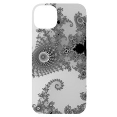 Males Mandelbrot Abstract Almond Bread Iphone 14 Plus Black Uv Print Case by Cemarart