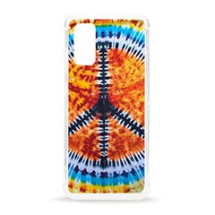 Tie Dye Peace Sign Samsung Galaxy S20 6.2 Inch TPU UV Case