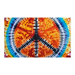 Tie Dye Peace Sign Banner and Sign 5  x 3 