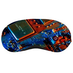 Gray Circuit Board Electronics Electronic Components Microprocessor Sleep Mask