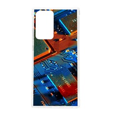 Gray Circuit Board Electronics Electronic Components Microprocessor Samsung Galaxy Note 20 Ultra Tpu Uv Case by Cemarart