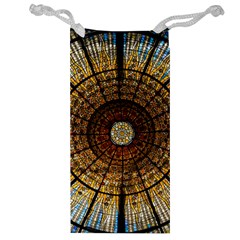 Barcelona Stained Glass Window Jewelry Bag