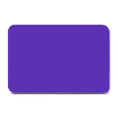 Ultra Violet Purple Plate Mats by bruzer