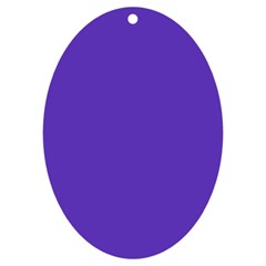 Ultra Violet Purple Uv Print Acrylic Ornament Oval by bruzer