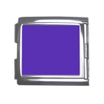 Ultra Violet Purple Mega Link Italian Charm (18mm) Front