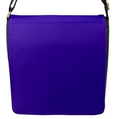 Ultra Violet Purple Flap Closure Messenger Bag (s) by bruzer