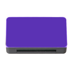 Ultra Violet Purple Memory Card Reader With Cf by Patternsandcolors