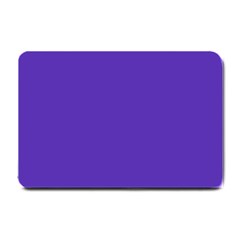 Ultra Violet Purple Small Doormat by Patternsandcolors