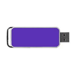 Ultra Violet Purple Portable Usb Flash (one Side) by Patternsandcolors