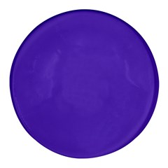 Ultra Violet Purple Round Glass Fridge Magnet (4 Pack) by Patternsandcolors