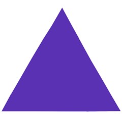 Ultra Violet Purple Wooden Puzzle Triangle