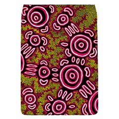 Authentic Aboriginal Art - You Belong Removable Flap Cover (l) by hogartharts