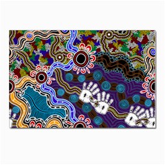 Authentic Aboriginal Art - Discovering Your Dreams Postcard 4 x 6  (Pkg of 10)