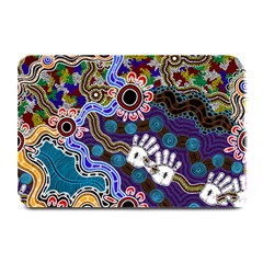 Authentic Aboriginal Art - Discovering Your Dreams Plate Mats by hogartharts