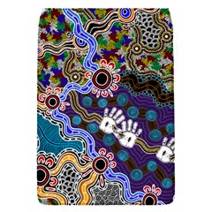 Authentic Aboriginal Art - Discovering Your Dreams Removable Flap Cover (s) by hogartharts