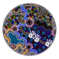 Authentic Aboriginal Art - Discovering Your Dreams Wireless Fast Charger(White)
