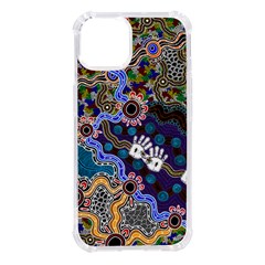 Authentic Aboriginal Art - Discovering Your Dreams iPhone 14 TPU UV Print Case