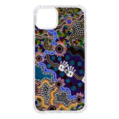 Authentic Aboriginal Art - Discovering Your Dreams iPhone 14 Plus TPU UV Print Case