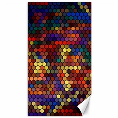 Zig Zag Pattern Geometric Design Canvas 40  X 72  by Ndabl3x