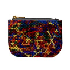 Zig Zag Pattern Geometric Design Mini Coin Purse by Ndabl3x