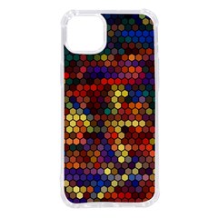 Hexagon Honeycomb Pattern Design Iphone 14 Plus Tpu Uv Print Case by Ndabl3x