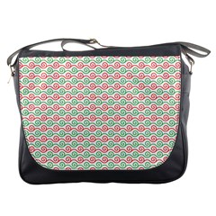 Spirals Geometric Pattern Design Messenger Bag