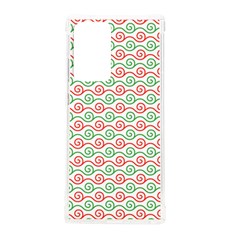 Background Pattern Leaves Texture Samsung Galaxy Note 20 Ultra Tpu Uv Case by Ndabl3x