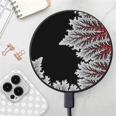 Abstract City Retro Sunset Night Wireless Fast Charger(black) by Bedest