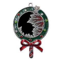 The Overworld Aurora Subnautica Metal X mas Lollipop With Crystal Ornament by Bedest