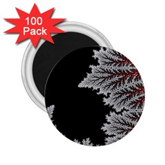 Abstract Complex Fractal Math 2 25  Magnets (100 Pack) 