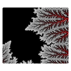 Abstract Complex Fractal Math Premium Plush Fleece Blanket (small)