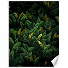 Banana Leaves Canvas 18  X 24 
