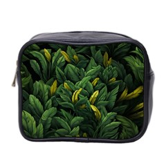 Banana leaves Mini Toiletries Bag (Two Sides)