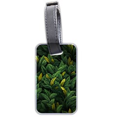 Banana Leaves Luggage Tag (two Sides)