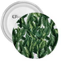 Green Banana Leaves 3  Buttons