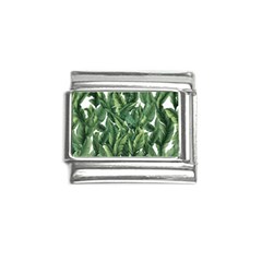 Green Banana Leaves Italian Charm (9mm) by goljakoff