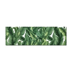 Green Banana Leaves Sticker Bumper (100 Pack)