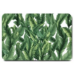 Green Banana Leaves Large Doormat