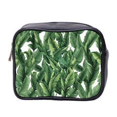 Green banana leaves Mini Toiletries Bag (Two Sides)