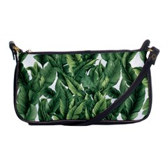 Green Banana Leaves Shoulder Clutch Bag