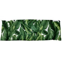 Green banana leaves Body Pillow Case Dakimakura (Two Sides)