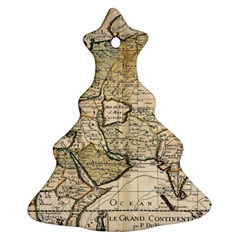 Tartaria Empire Vintage Map Ornament (christmas Tree) 