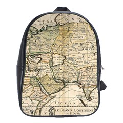 Tartaria Empire Vintage Map School Bag (xl) by Grandong