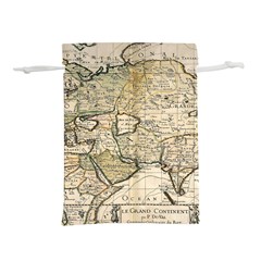 Tartaria Empire Vintage Map Lightweight Drawstring Pouch (l) by Grandong