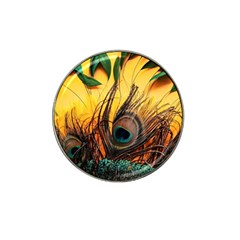 City Light Sky Landmark Painting Hat Clip Ball Marker