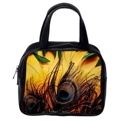 Art Paint Landscape Mountain Classic Handbag (one Side)