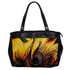 Art Paint Landscape Mountain Oversize Office Handbag